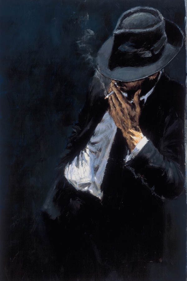 Study for Man in Black Suit