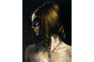Cortesana of Venice painting