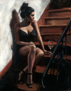 White Wine on the Stairs II