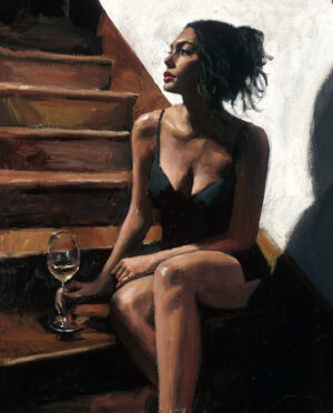White Wine on the Stairs