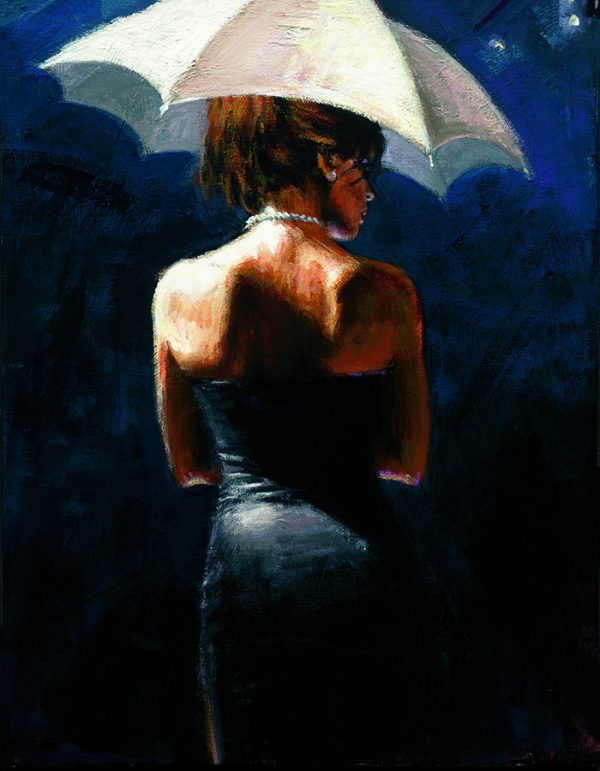 Woman with White Umbrella