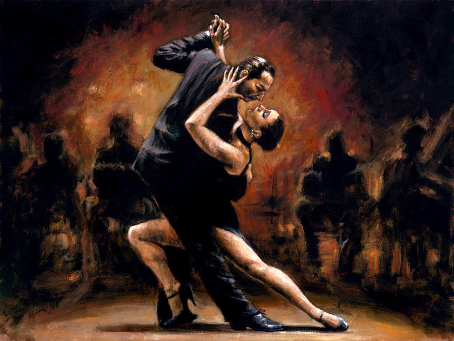 Tango II painting