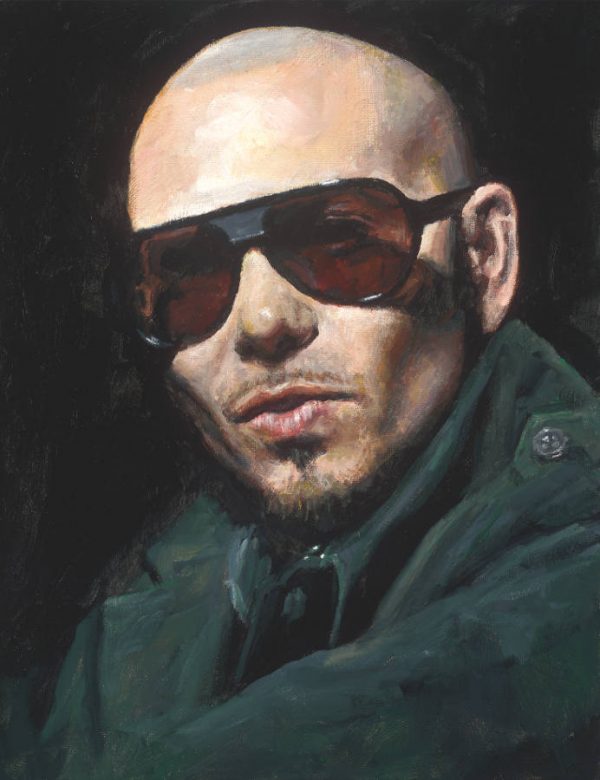 Pitbull portrait