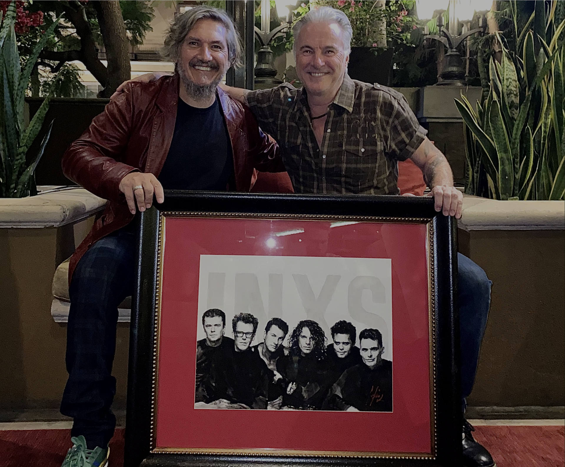 Garry Gary Beers of INXS portrait by Fabian Perez | Living Legends