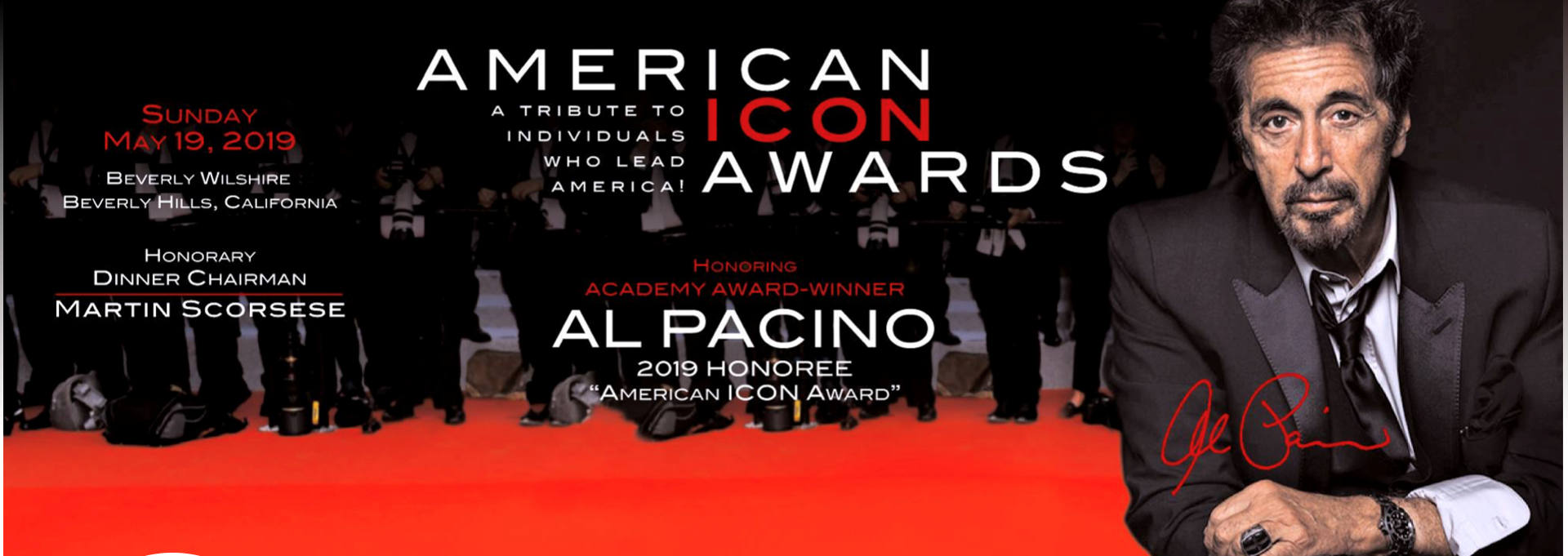 American Icon Awards honoring Al Pacino