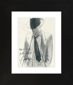 STUDYFORMANINWHITESUIT